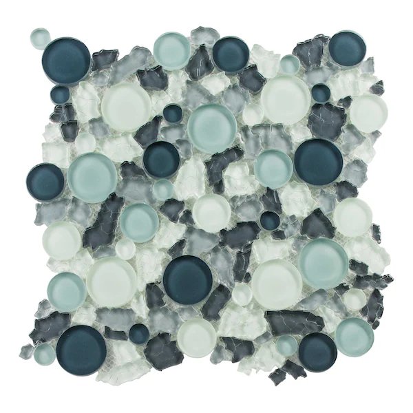 SAMPLE- Fantasia Mosaic Specialty Wall Tile, Andova Tiles, Mfr#: SAM-ANDFAN1032